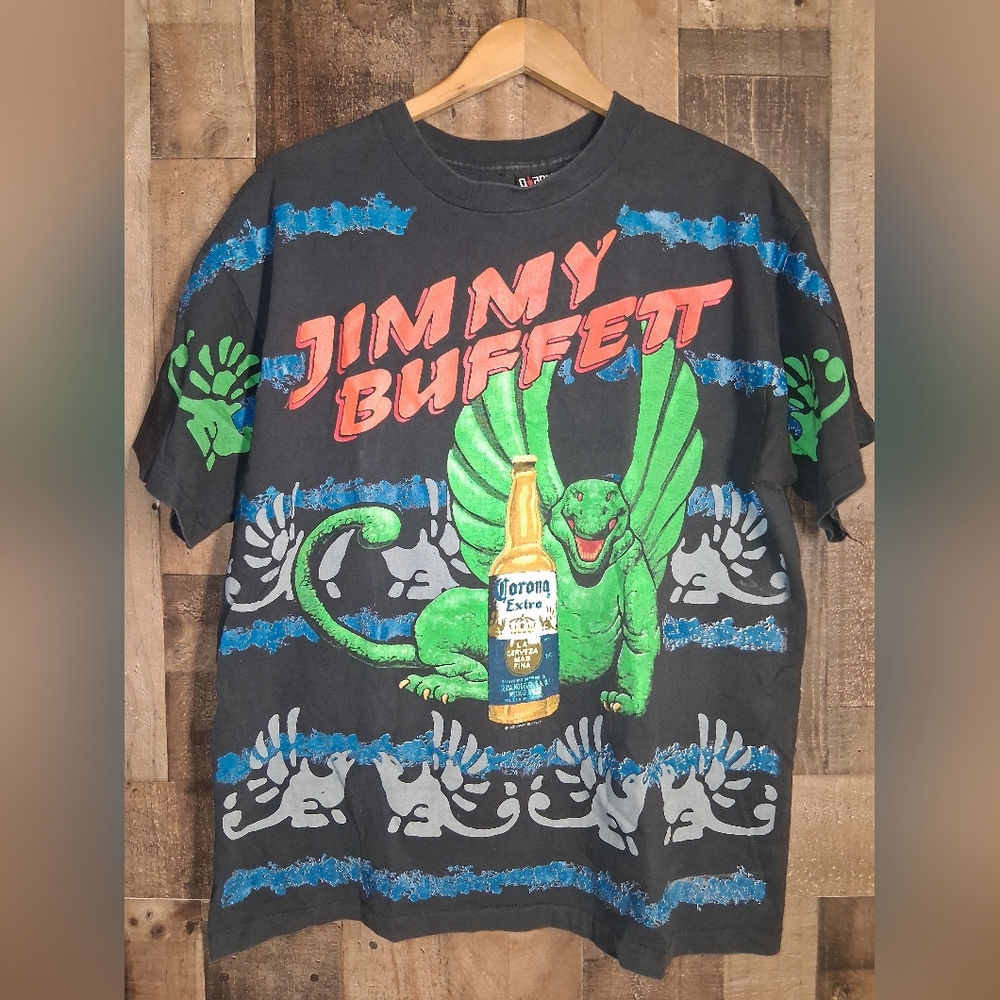 Vintage 1992 Jimmy Buffett Corona Recession Recess Tour Shirt Men’s Size XL